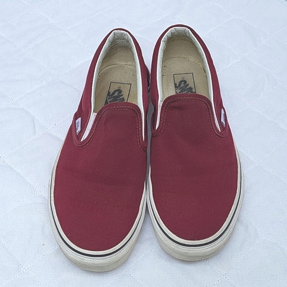 Vans Off The Wall slip on sneakers, garnet, men's 7, ladies 8.5, Gamecocks, USC - Picture 1 of 10